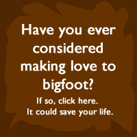 What are your chances of surviving an intense lovemaking session with bigfoot? Quiz