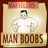 The Winter Coat - Marvelous Man Boobs
