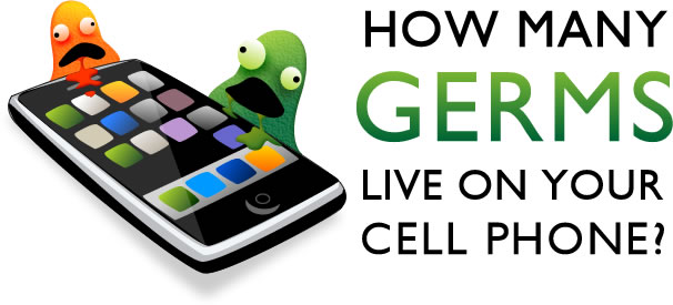 How many germs live on your cell phone?