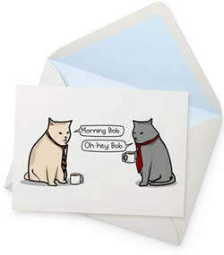 Bobcats Greeting Cards