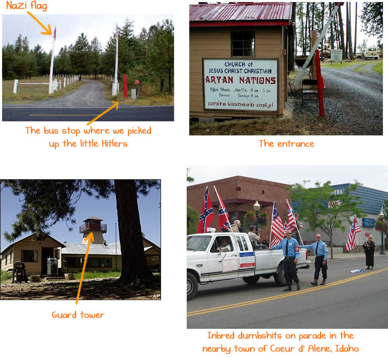 The Nazi compound in Hayden Lake, Idaho