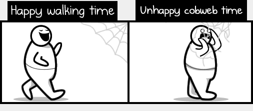 Why I hate cobwebs - Part 1