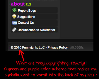 LOL copyright, huh?