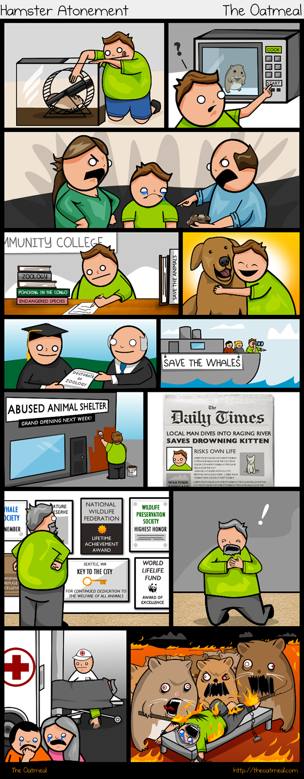 Hamster Atonement - by The Oatmeal
