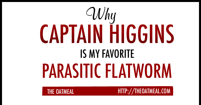 Why Captain Higgins is my favorite parasitic flatworm