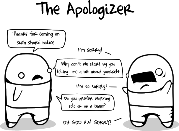 The apologizer
