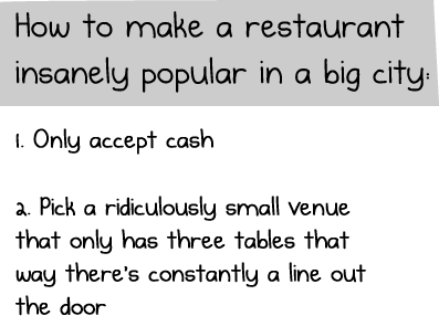 How to make your restaurant insanely popular