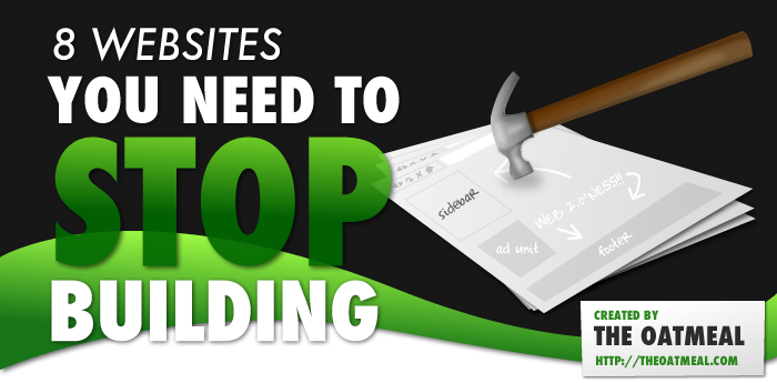 8 websites you need to stop building