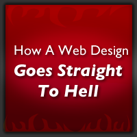 How a Web Design Goes Straight to Hell