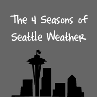 The 4 Seasons of Seattle Weather